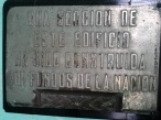 PLACA CONMENORATIVA