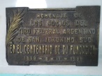 PLACA CONMEMORATIVA